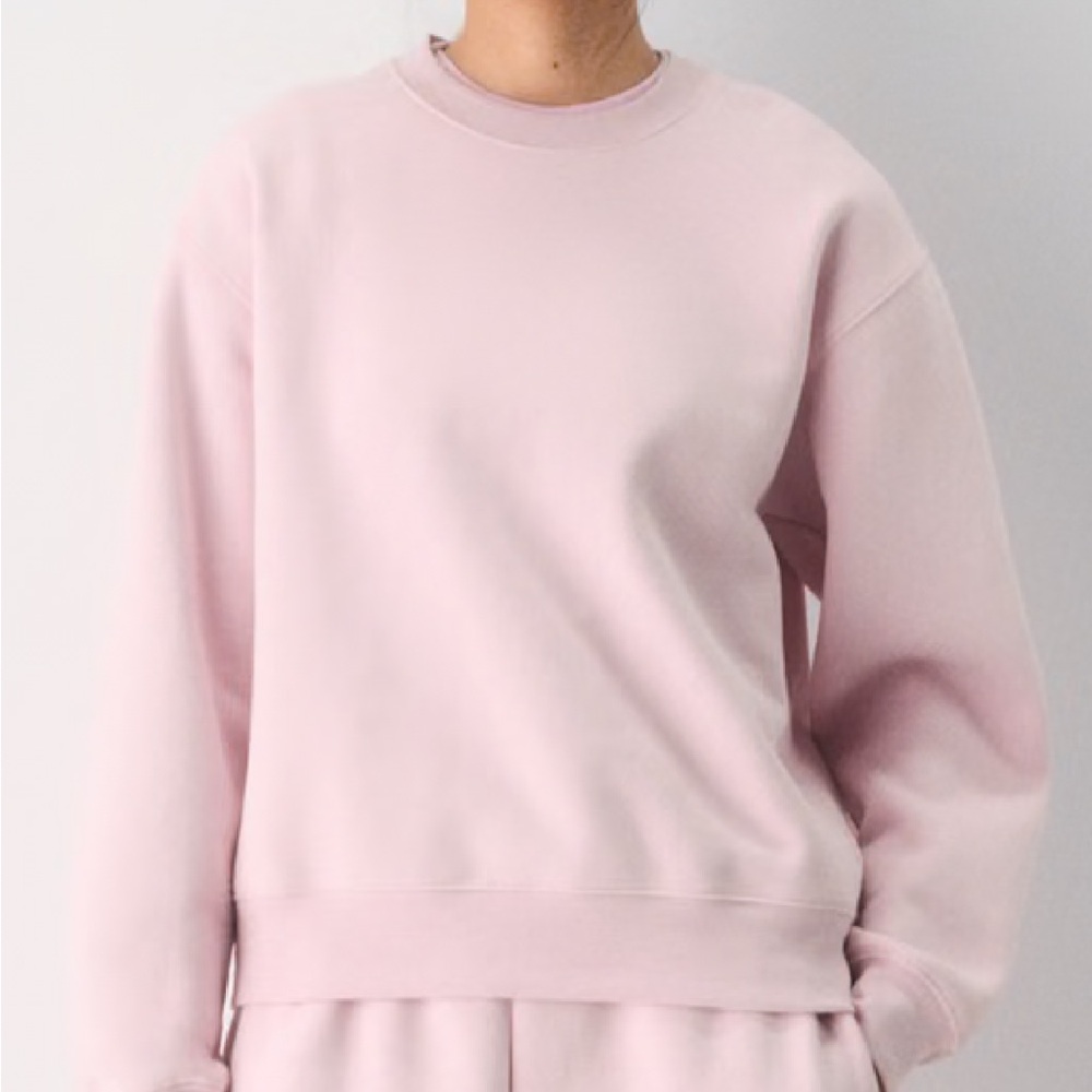 ARITZIA COZY FLEECE PERFECT CREW